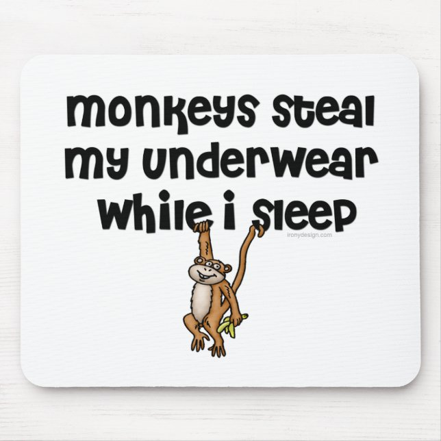 Monkey Joke Mousepads (Front)