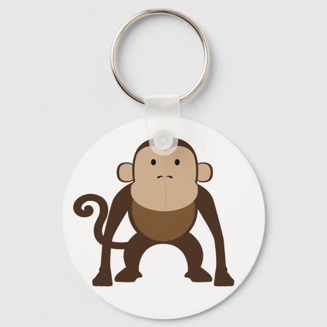 Monkey Key Ring (Front)