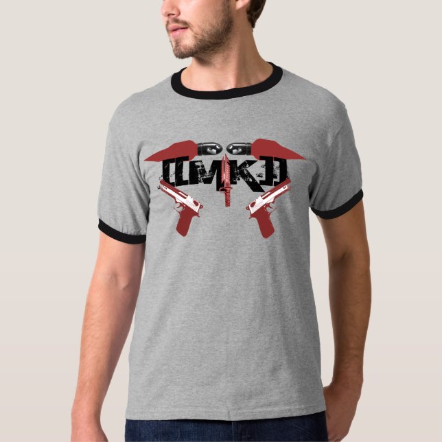 Monkey Knife Clan Graphic T-Shirt (Front)