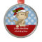 Monkey Little Brother Christmas Ornament