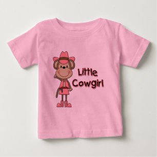 Monkey Little Cowgirl Tshirts and Gifts