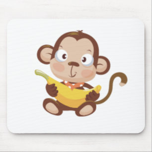 Monkey Love Mouse Mat