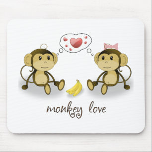 Monkey Love Mousepad