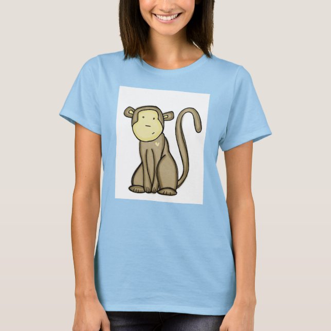 monkey love T-Shirt (Front)