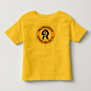 Monkey Made Me K Toddler T-Shirt