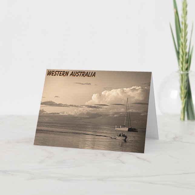 Monkey Mia Card (Front)