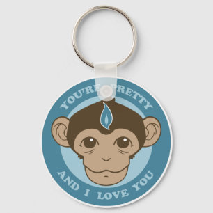 Monkey Mind Chalice Key Ring