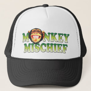 Monkey Mischief Trucker Hat