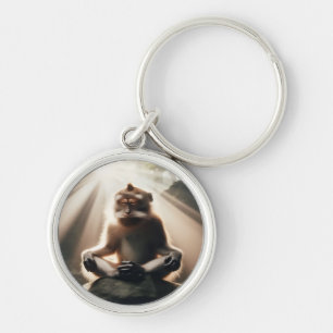 Monkey Monk Keychain
