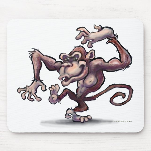 Monkey Mouse Mat (Front)