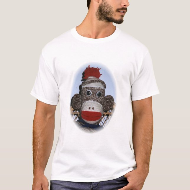 Monkey Mug Shot, Girl T-Shirt (Front)