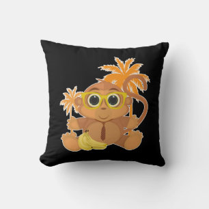 Monkey Nerd Cushion