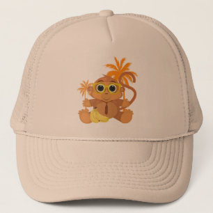 Monkey Nerd Trucker Hat