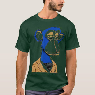 Monkey NFTs Novelty  Sarcastic Funny  T-Shirt