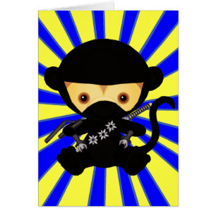 Monkey Ninja Kawaii Style