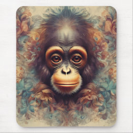 Monkey no 1 mouse mat