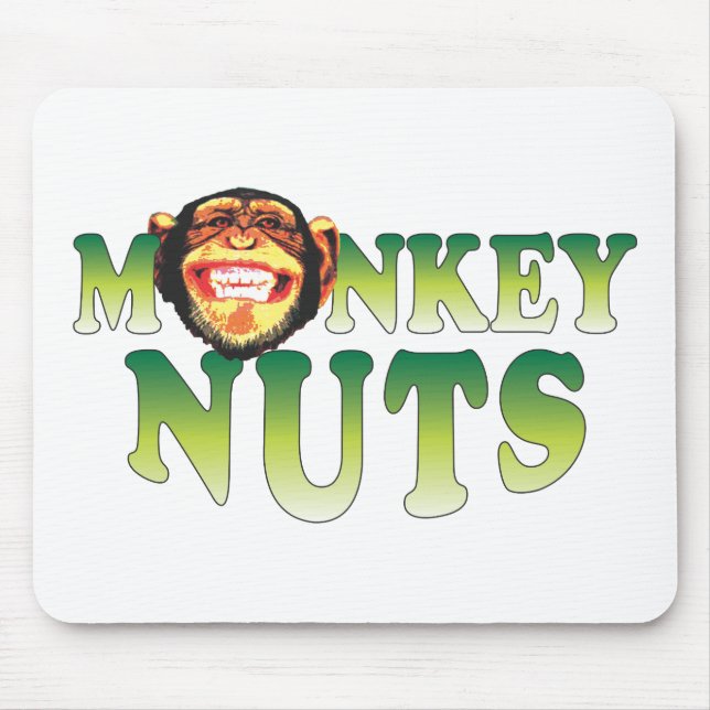 Monkey Nuts Mouse Mat (Front)