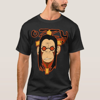 Monkey Ozzy (black nero) T-Shirt