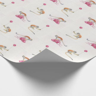 Monkey Party Birthday Gift Wrap