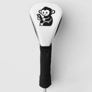 Monkey Phone Golf Head Cover