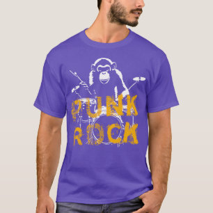 Monkey play punkrock T-Shirt
