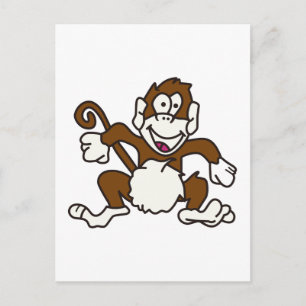 Monkey Postcard