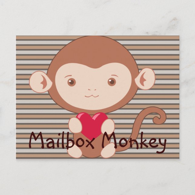 Monkey Postcard (Front)