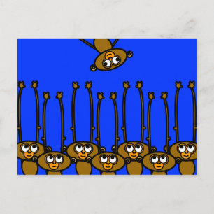 MONKEY Postcard