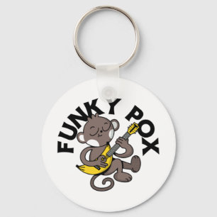 Monkey Pox Funky Pox Key Ring