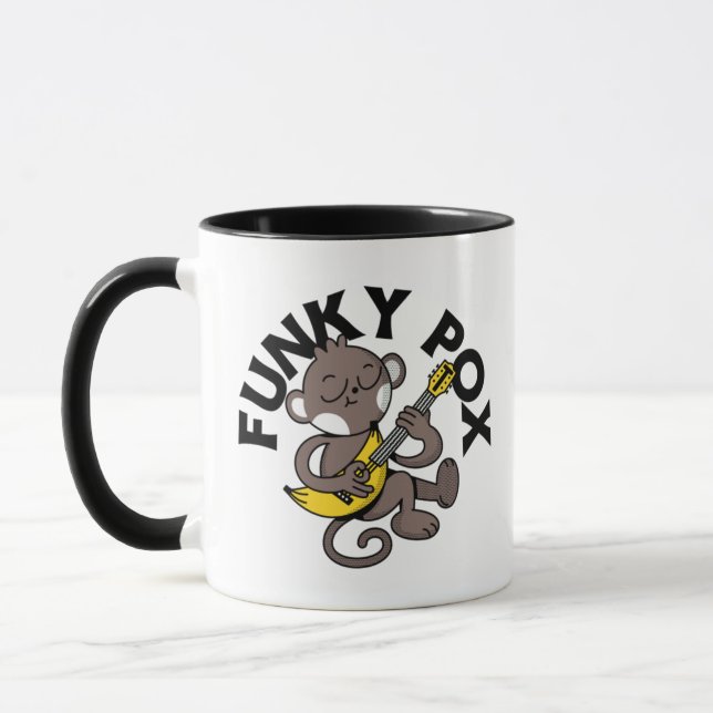Monkey Pox Funky Pox  Mug (Left)