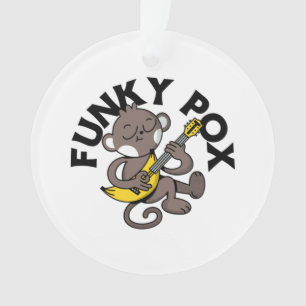 Monkey Pox Funky Pox  Ornament