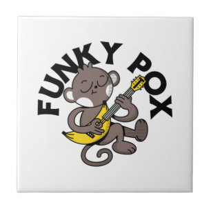 Monkey Pox Funky Pox  Tile