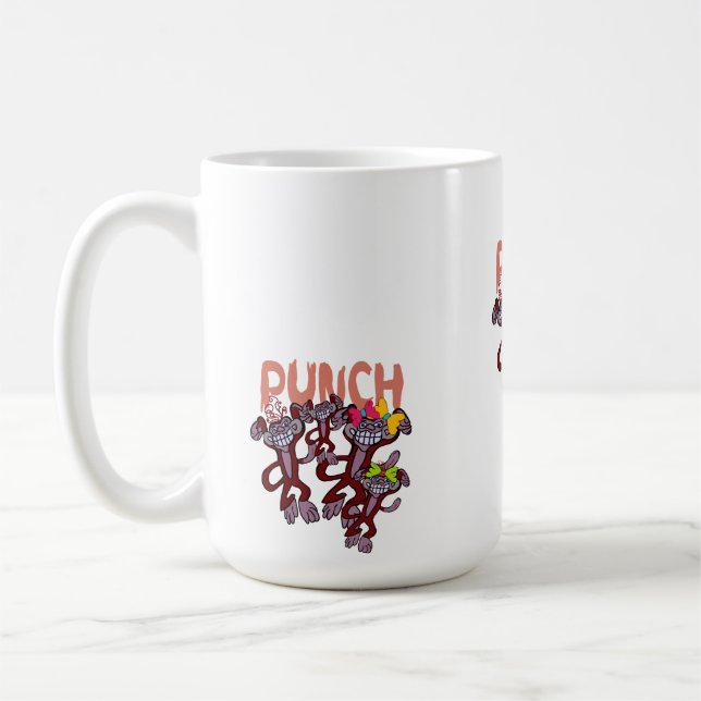 Monkey Punch  Coffee Mug (Left)
