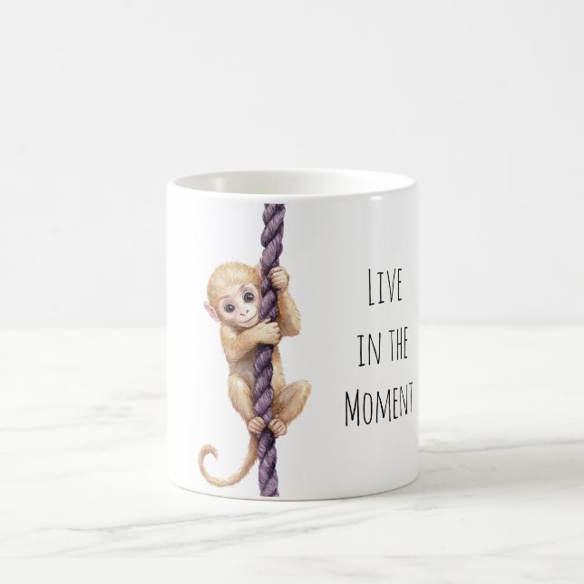Monkey Purple Rope Coffee Mug (Center)