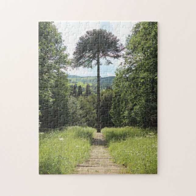 Monkey-puzzle Jigsaw Puzzle (Vertical)