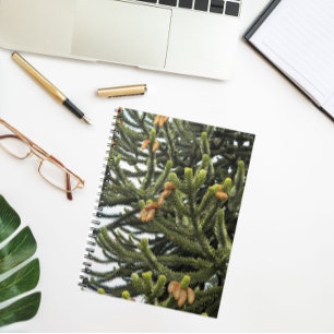 Monkey Puzzle Tree Botanical Photo Notebook