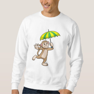Monkey Rain Umbrella Sweatshirt