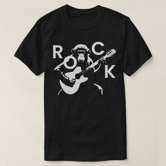 Monkey rocks T-Shirt (Design Front)