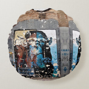 Monkey Round cushion