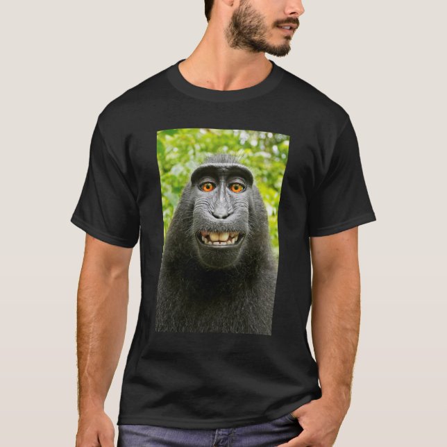 Monkey Selfie T-Shirt (Front)