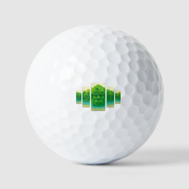 Monkey shadow golf balls (Front)