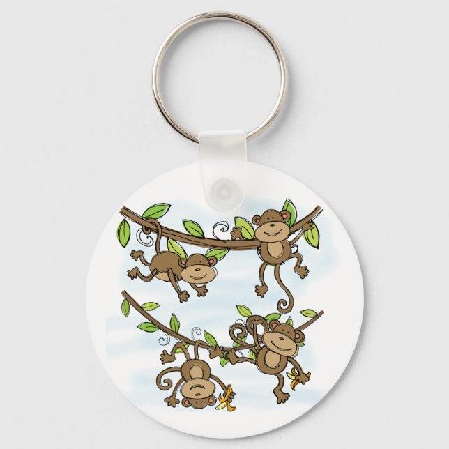 Monkey Shine Key Ring (Front)