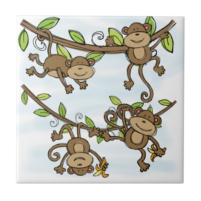 Monkey Shine Tile (Front)