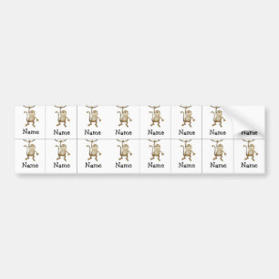 monkey sippy cup labels