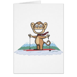 Monkey Skiing
