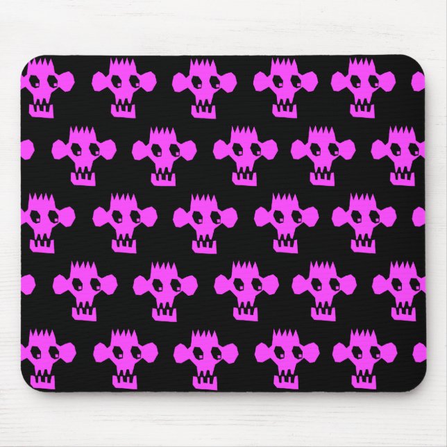 Monkey Skulls Mousepad (Front)