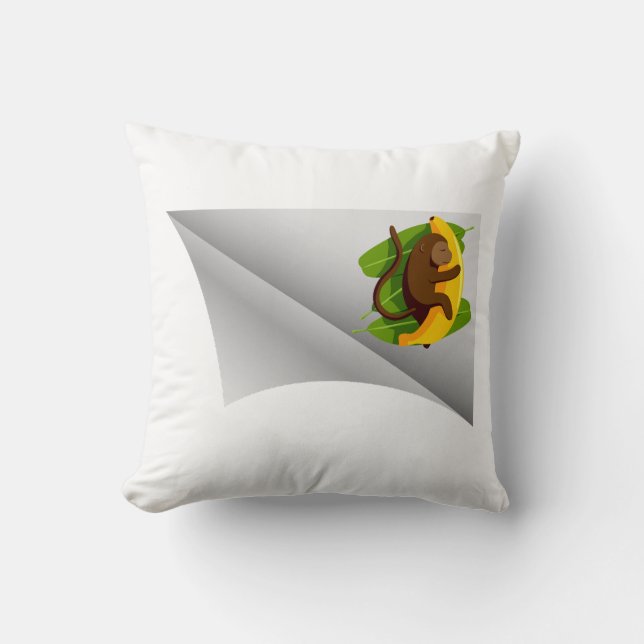 monkey sleep with banana cushion (Front)