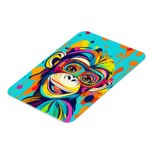 Monkey Smiling Magnet