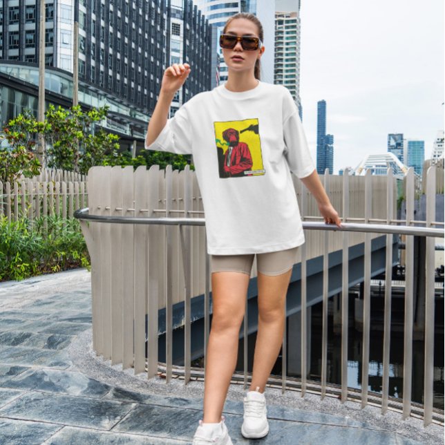 Monkey Smoking Animal Comic T-Shirt (Creator Uploaded)