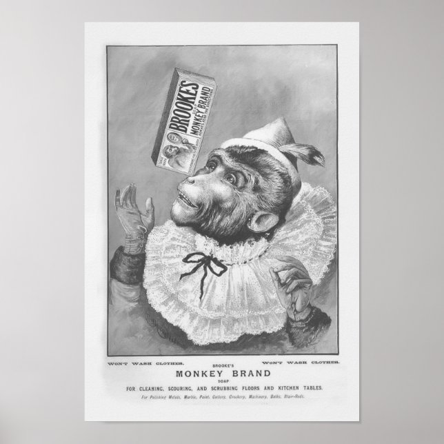 Monkey Soap Poster (Front)